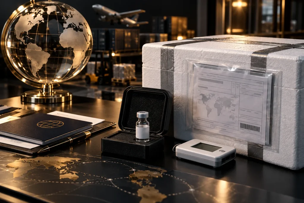 International Research Peptide Ordering: Shipping, COAs and Currency