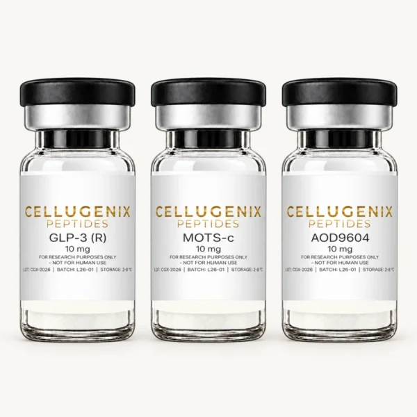 GLP-3 (R) + MOTS-c + AOD9604 Metabolic Research Bundle