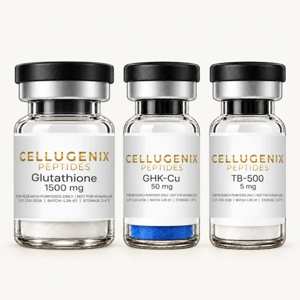 Glutathione + GHK-Cu + TB-500 Research Bundle