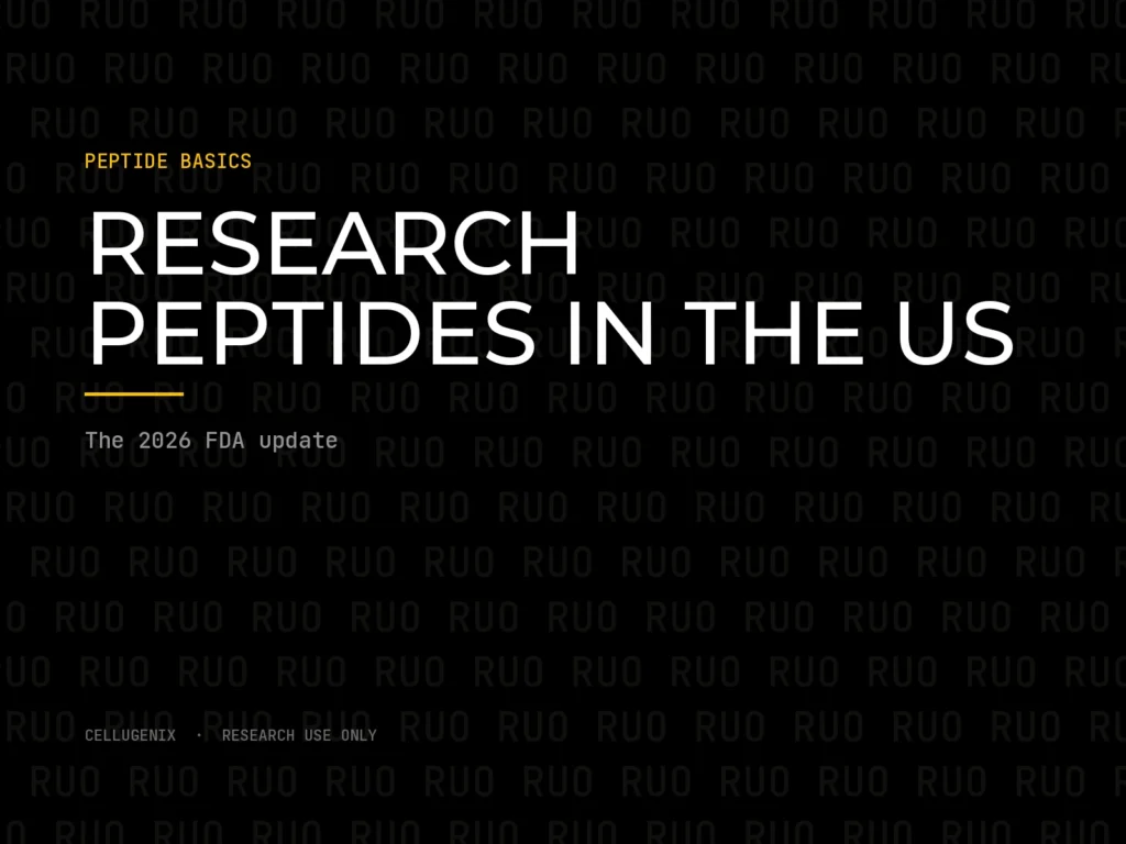 Are Research Peptides Legal in the US? The 2026 FDA Update