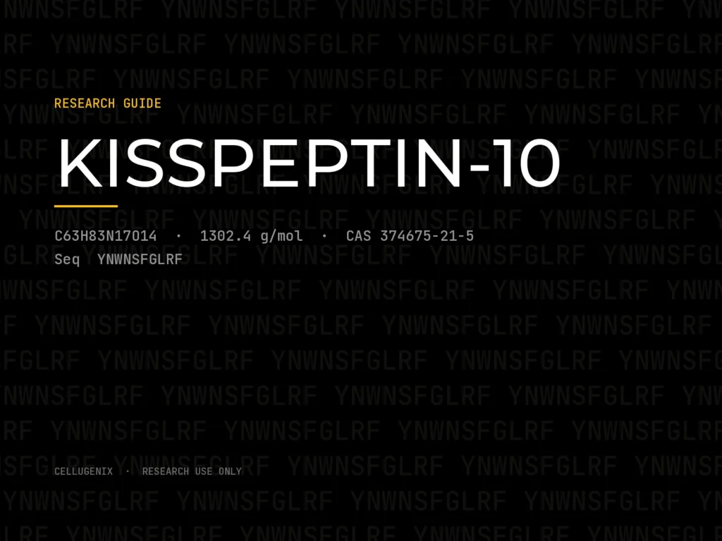 Kisspeptin-10: Research Overview, Structure and Identifiers