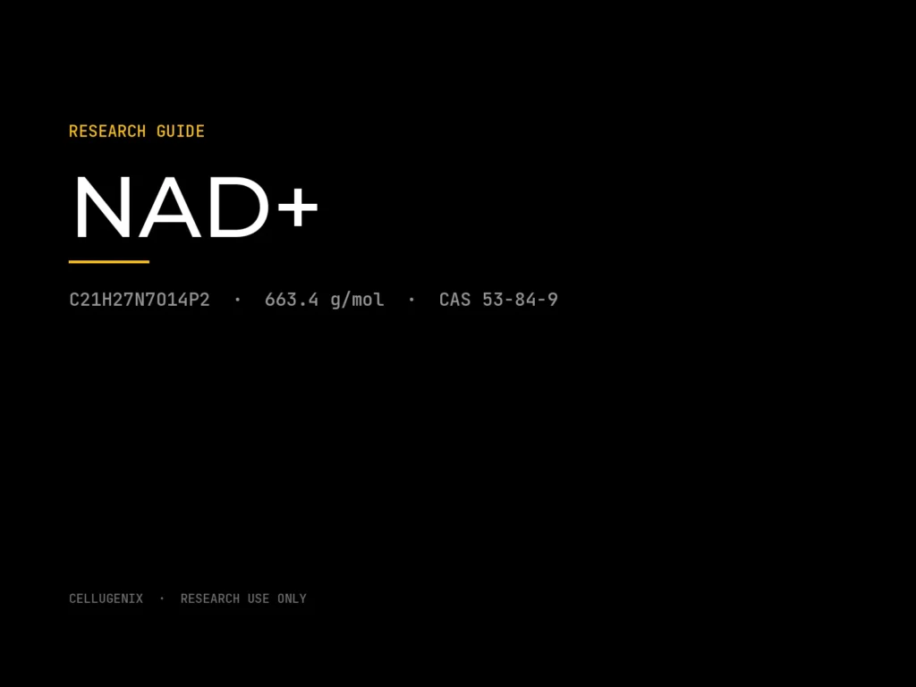 NAD+ in Research: Mechanism, Assays, COA and Storage