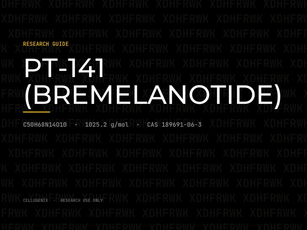 PT-141 (Bremelanotide): Research Overview and Identifiers