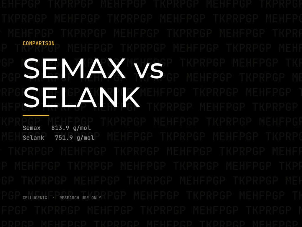 Semax vs Selank: Two Pro-Gly-Pro Heptapeptides Compared (2026)